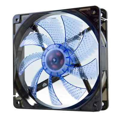 Nox Ventilador Caja Cool Fan 12cm Led Azul